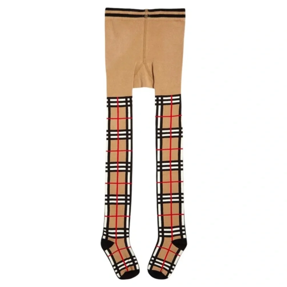 BURBERRY GIRLS VINTAGE CHECK TIGHTS